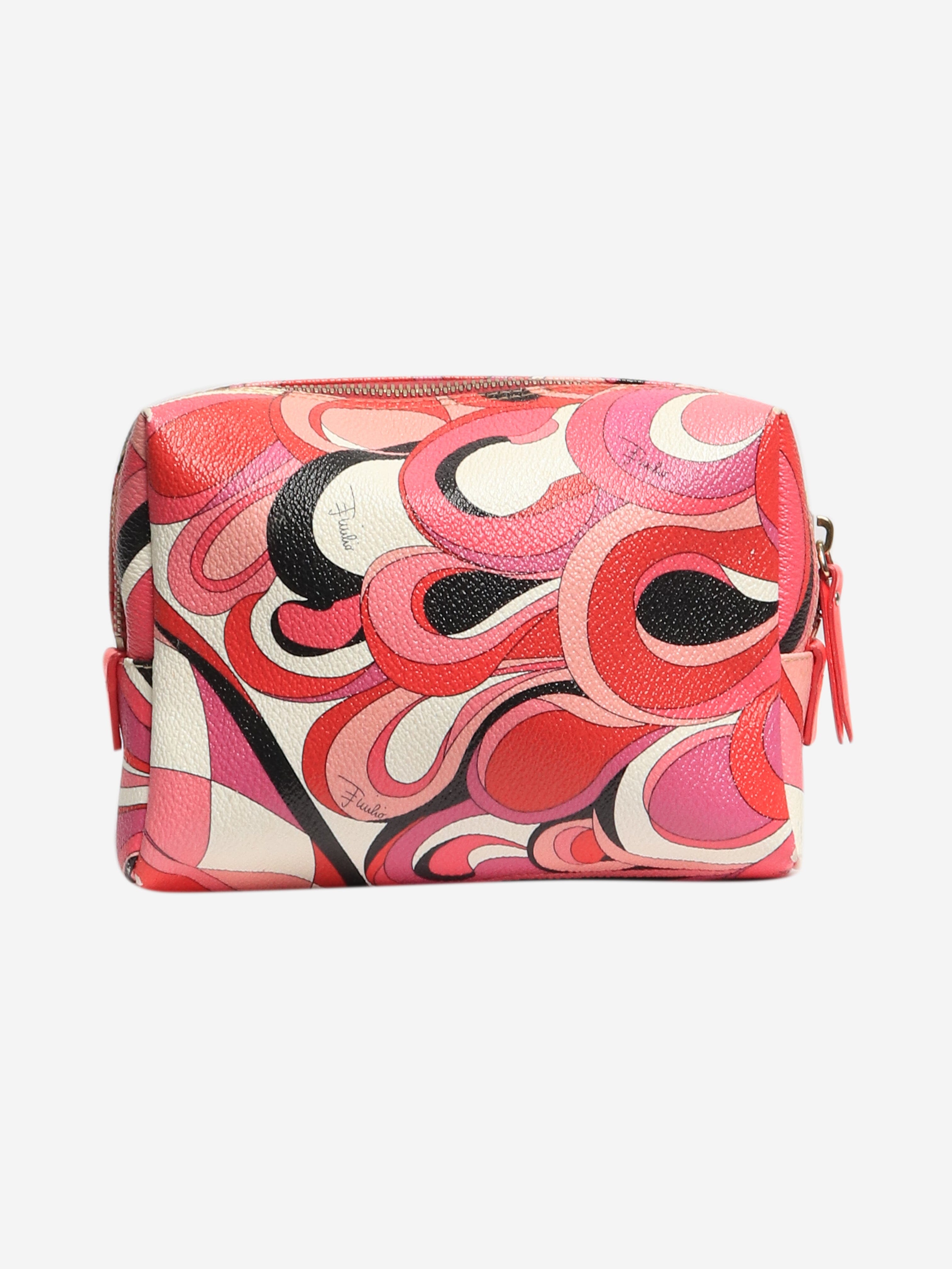 Red and pink vanity bag Wallets, Purses & Small Leather Goods Emilio Pucci 