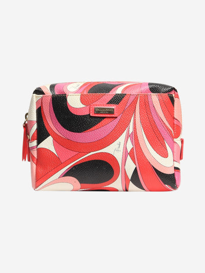 Red and pink vanity bag Wallets, Purses & Small Leather Goods Emilio Pucci 