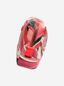 Emilio Pucci Red and pink vanity bag