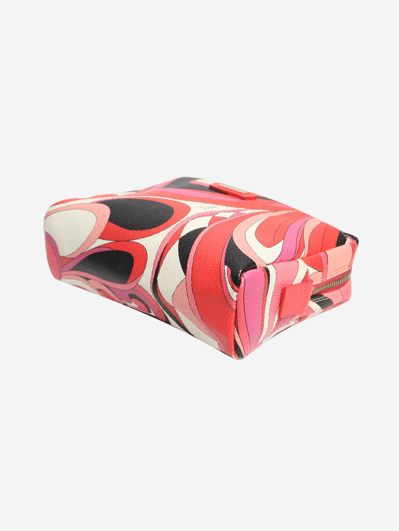 Red and pink vanity bag Wallets, Purses & Small Leather Goods Emilio Pucci 