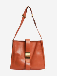 Bottega Veneta Orange The Marie leather shoulder bag