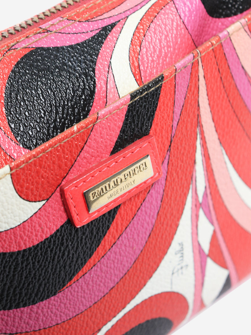 Red and pink vanity bag Wallets, Purses & Small Leather Goods Emilio Pucci 