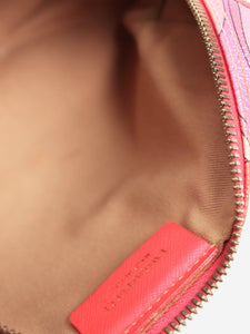 Emilio Pucci Red and pink vanity bag