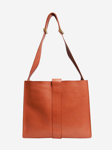 Bottega Veneta Orange The Marie leather shoulder bag