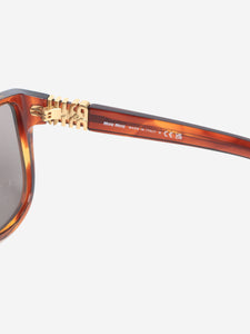 Miu Miu Brown tortoiseshell sunglasses