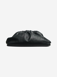 Bottega Veneta Black The Pouch leather clutch