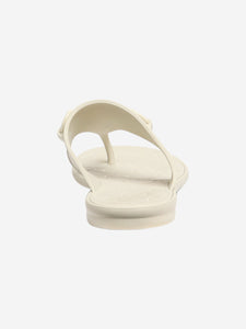 Gucci White thong sandals - size EU 39 (UK 6)