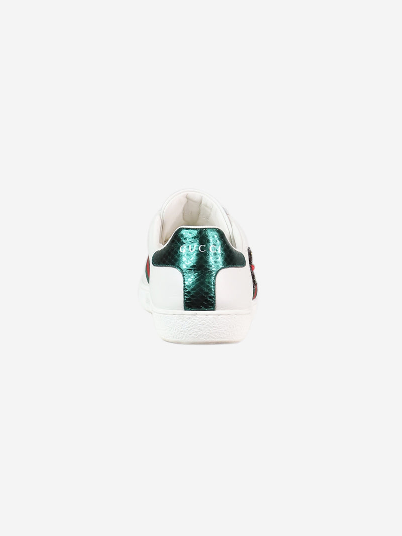 White arrow-detail ace trainers - size EU 36.5 Trainers Gucci 