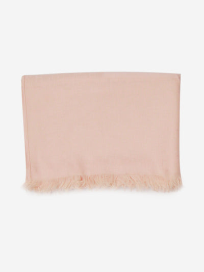 Light pink H shawl scarf Scarves Hermes 