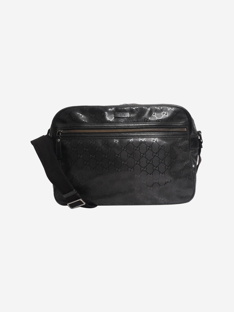 Black GG Messenger bag Shoulder bags Gucci 