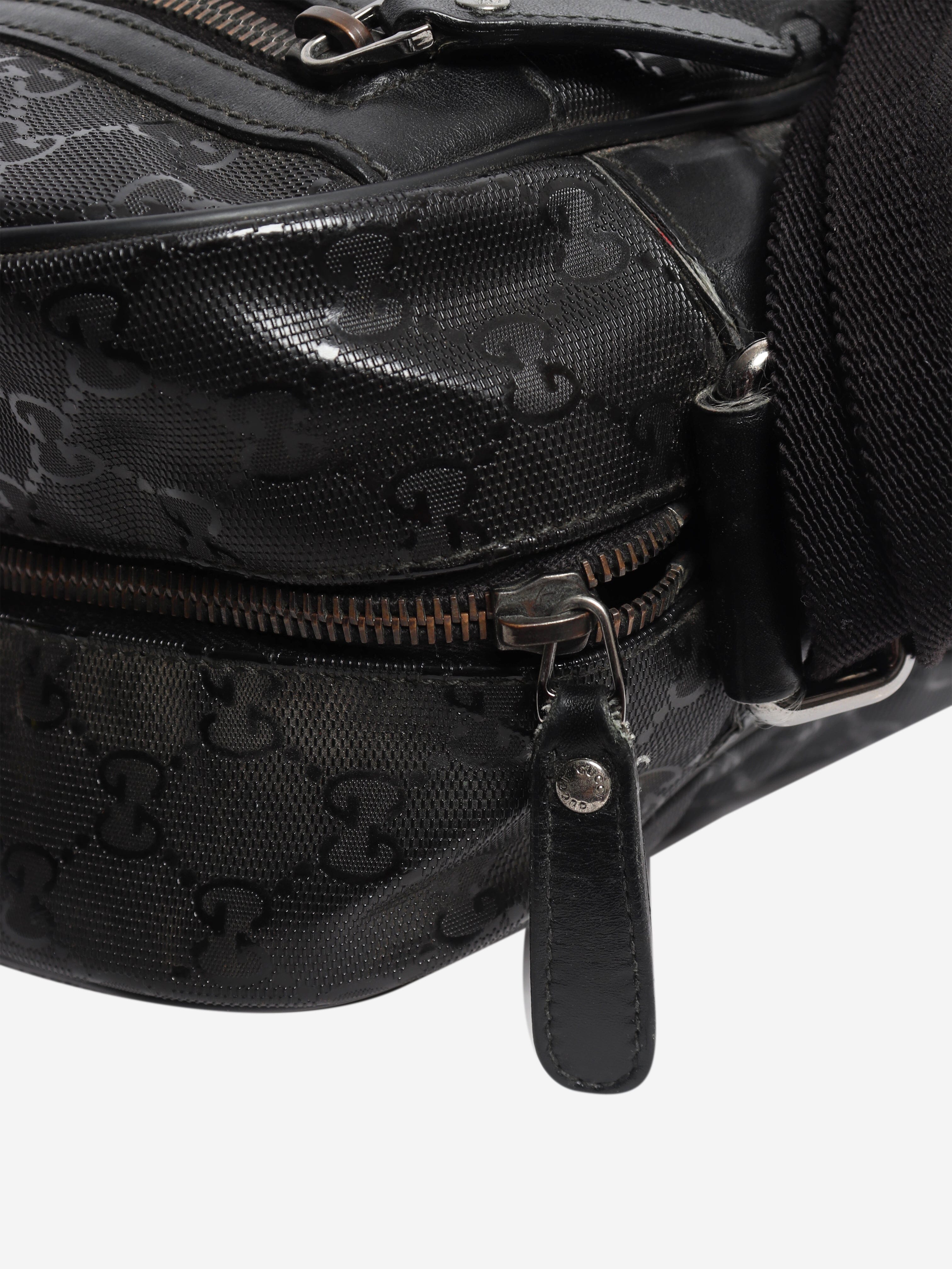 Black GG Messenger bag Shoulder bags Gucci 