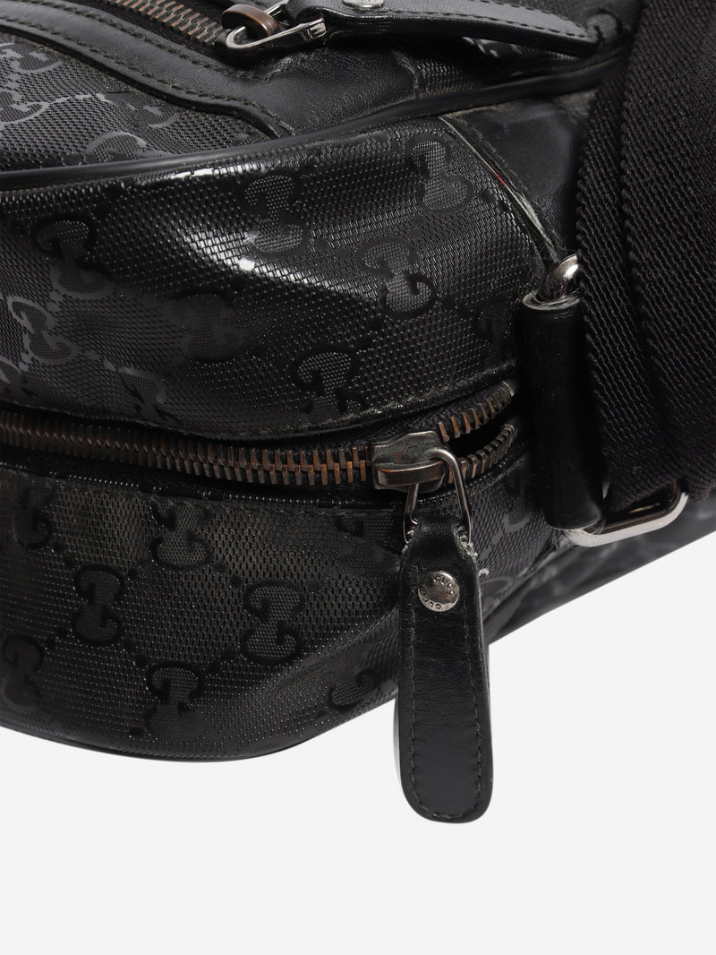 Black GG Messenger bag Shoulder bags Gucci 