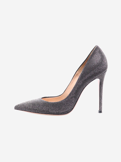 Silver diamanté heels - size EU 37 (UK 4) Heels Gianvito Rossi 