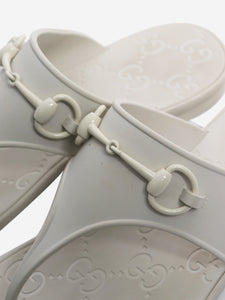 Gucci White thong sandals - size EU 39 (UK 6)