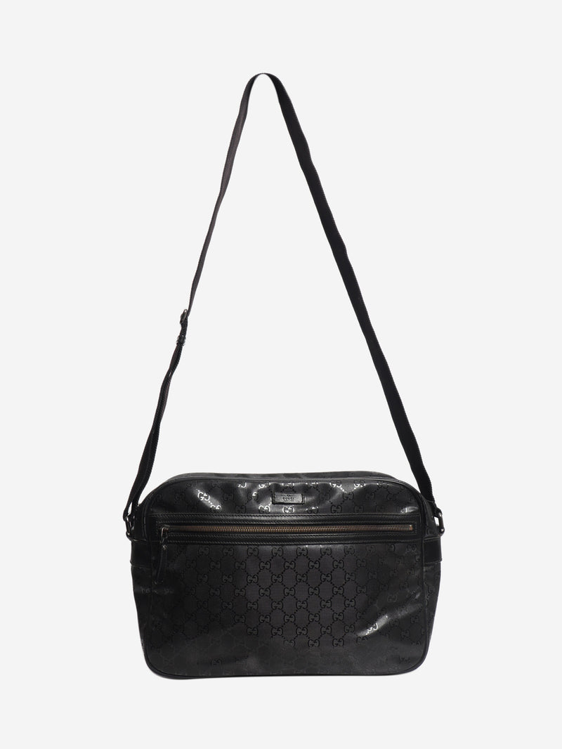 Black GG Messenger bag Shoulder bags Gucci 