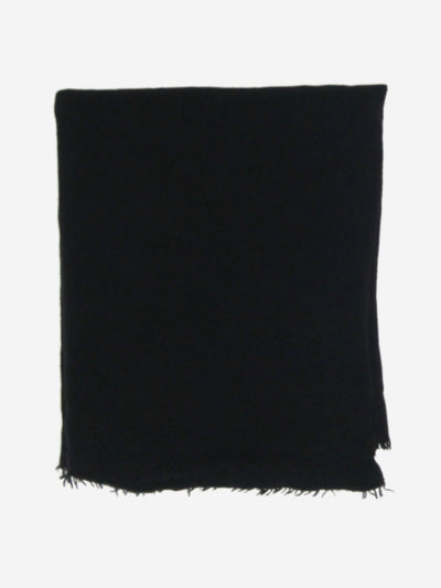 Black cashmere scarf Scarves Faliero Sarti 