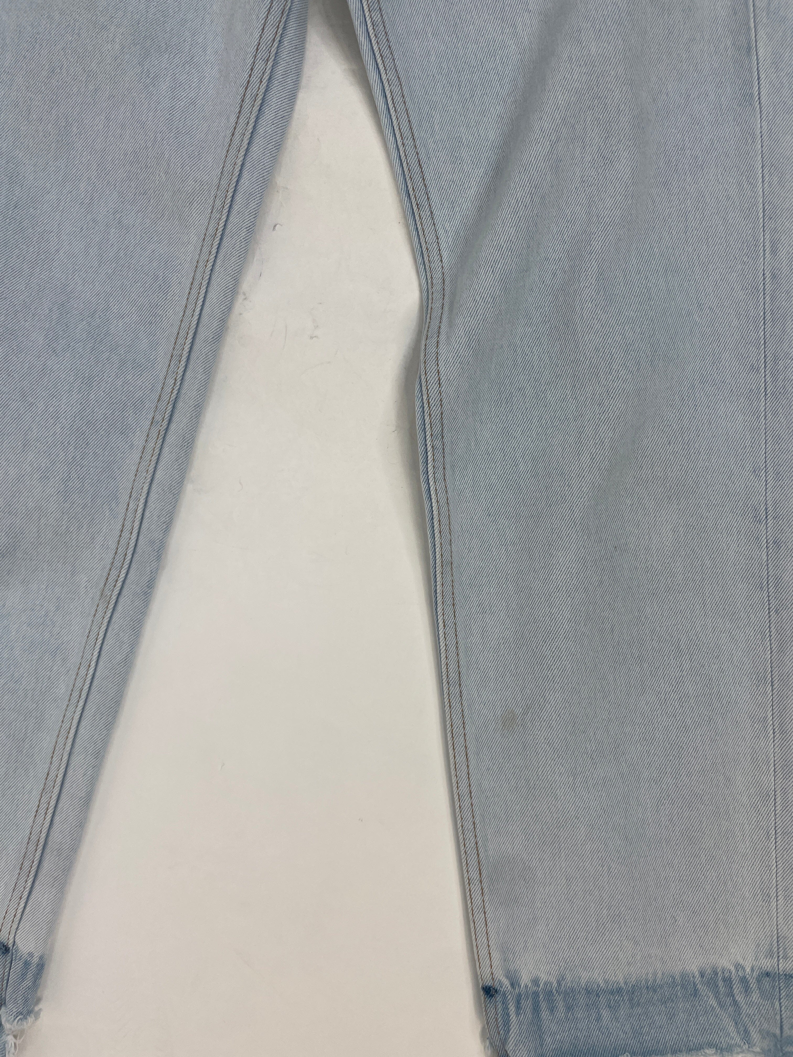 Blue distressed jeans - size UK 8 Trousers Loewe 