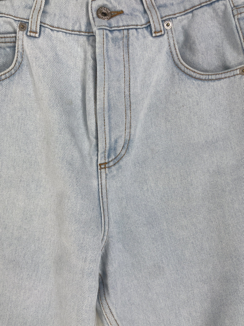 Blue distressed jeans - size UK 8 Trousers Loewe 