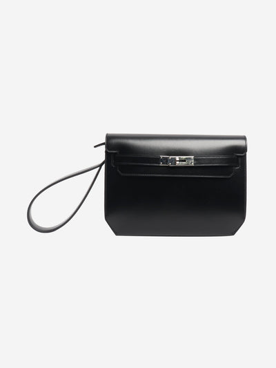 Black Hermès Depeche Clutch bags Hermes 