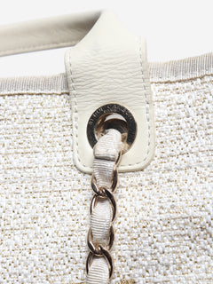 Cream deauville tote bag Top Handle Bags Chanel 
