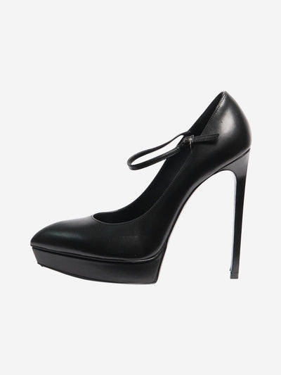 Black platform heels - size EU 39.5 (UK 6.5) Heels Saint Laurent 