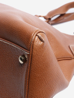 Brown vintage leather tote bag Tote Bags Cartier 