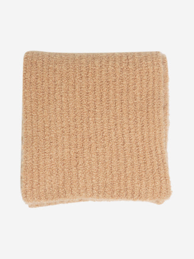 Neutral ribbed scarf Scarves Gabriela Hearst 