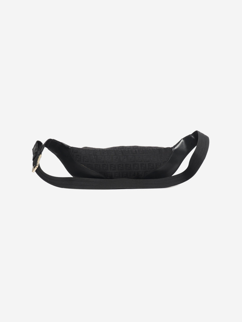 Black FF belt bag Cross-body Bags Fendi 