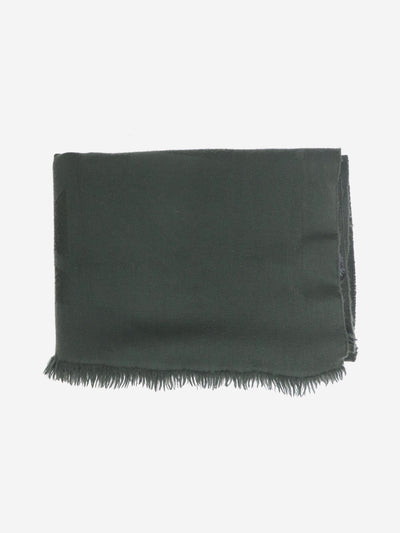 Dark green wool scarf Scarves Saint Laurent 