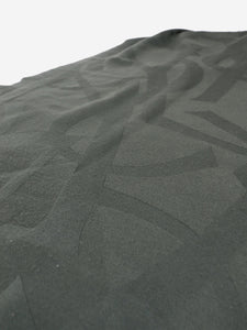 Saint Laurent Dark green wool scarf