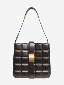 Bottega Veneta Brown The Padded Marie leather shoulder bag