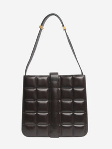 Bottega Veneta Brown The Padded Marie leather shoulder bag