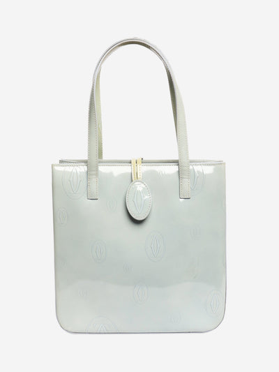 Light blue patent mini tote bag Tote Bags Cartier 
