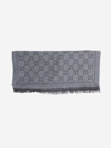 Gucci Grey monogram scarf