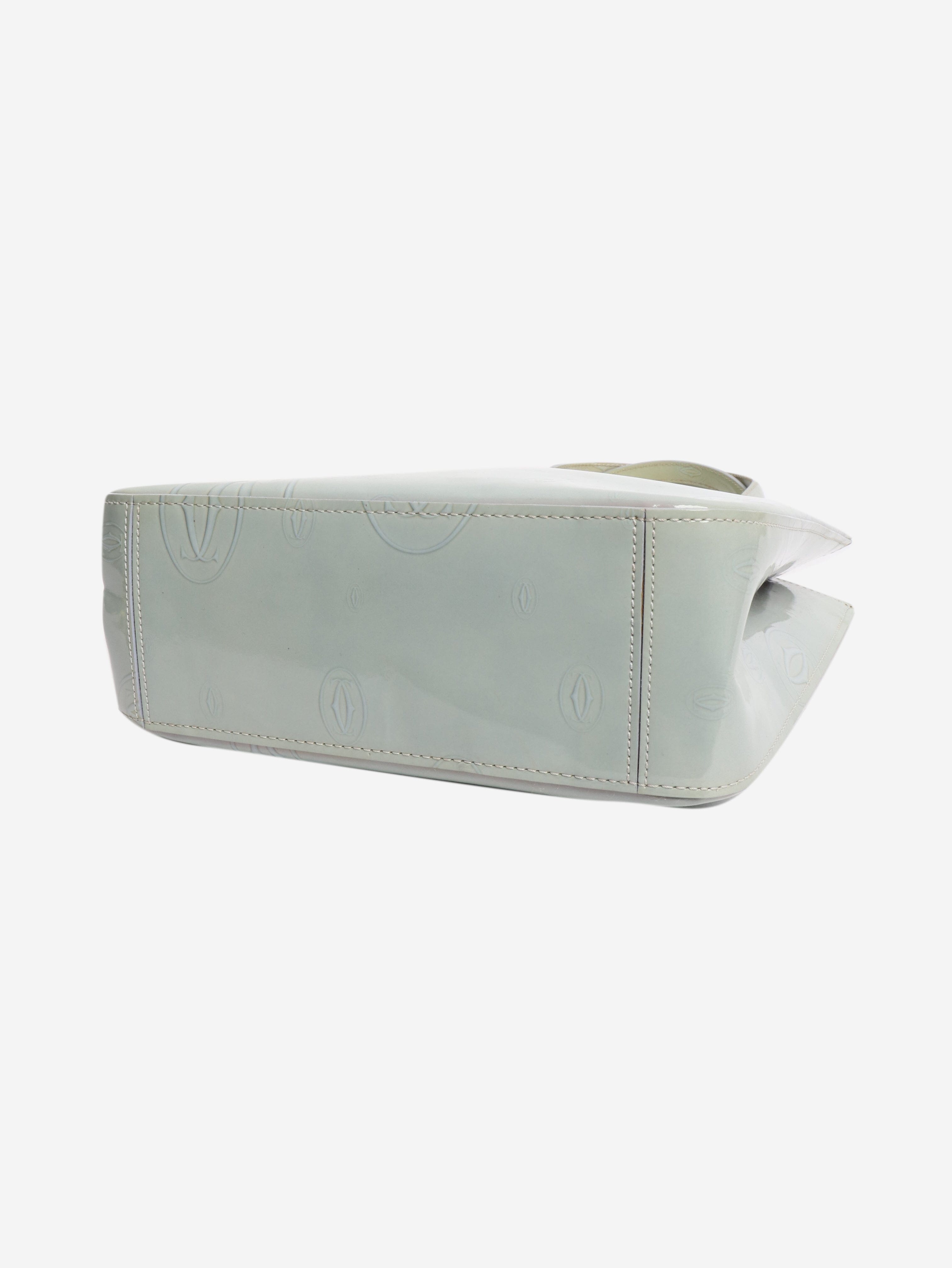 Light blue patent mini tote bag Tote Bags Cartier 