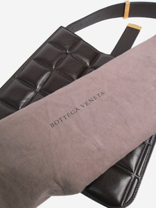 Bottega Veneta Brown The Padded Marie leather shoulder bag