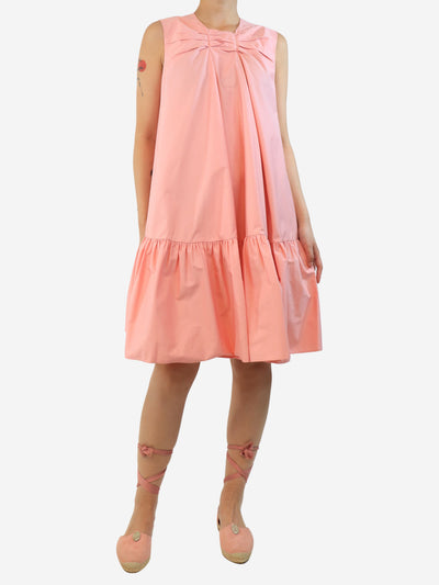 Bubblegum Nyima gathered dress - size UK 10 Dresses Roksanda 