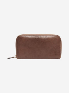 Brown leather zip wallet Wallets, Purses & Small Leather Goods Marni 