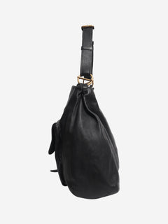 Black leather shoulder bag Shoulder bags Miu Miu 