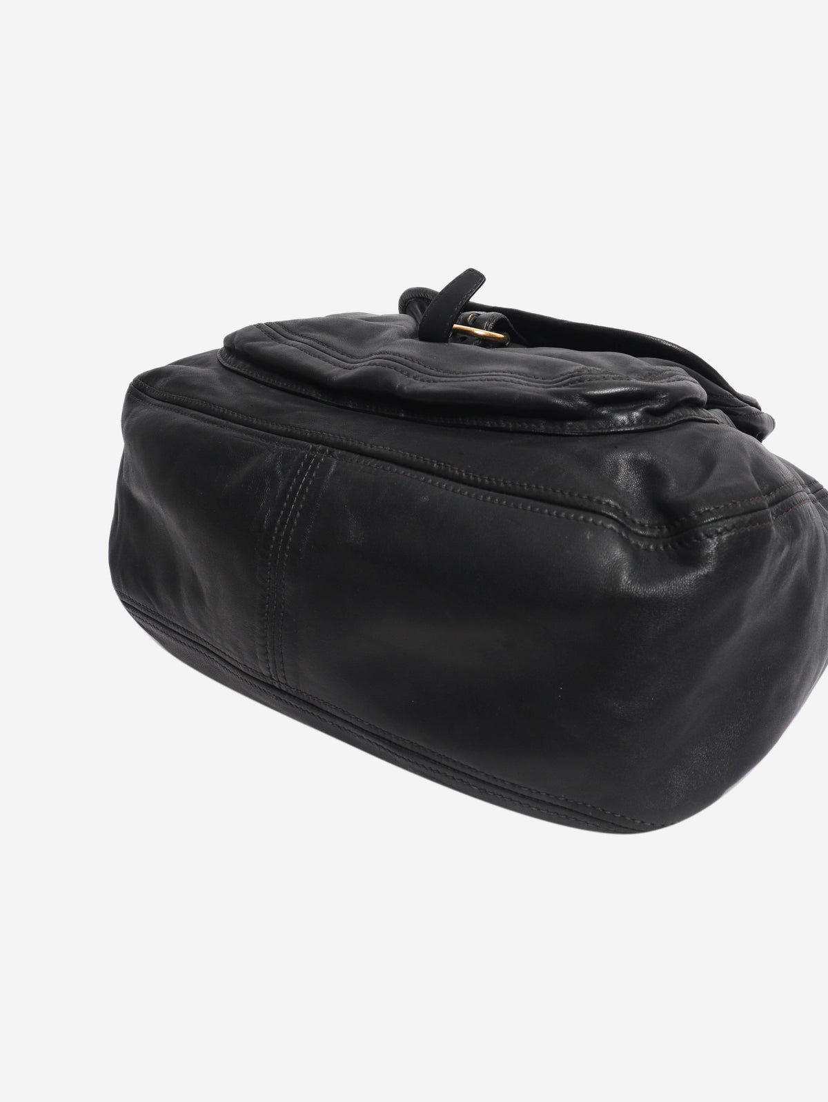 Black leather shoulder bag Shoulder bags Miu Miu 