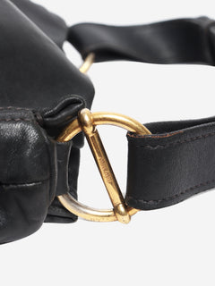 Black leather shoulder bag Shoulder bags Miu Miu 