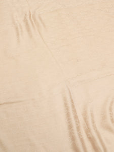 Gucci Neutral GG fringed shawl scarf