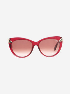 Emilio Pucci Purple cat eye sunglasses