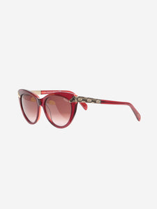 Emilio Pucci Purple cat eye sunglasses