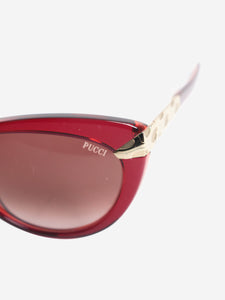 Emilio Pucci Purple cat eye sunglasses