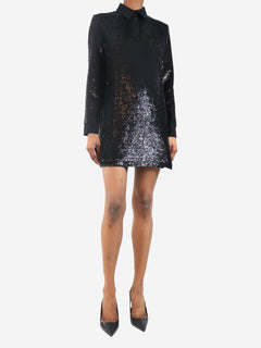 Black sequin-embellished mini dress - size XS Dresses The Attico 