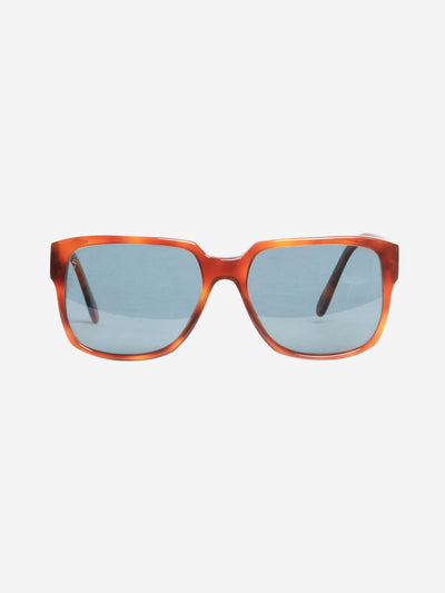 Brown tortoise shell square-frame sunglasses Sunglasses Loro Piana 