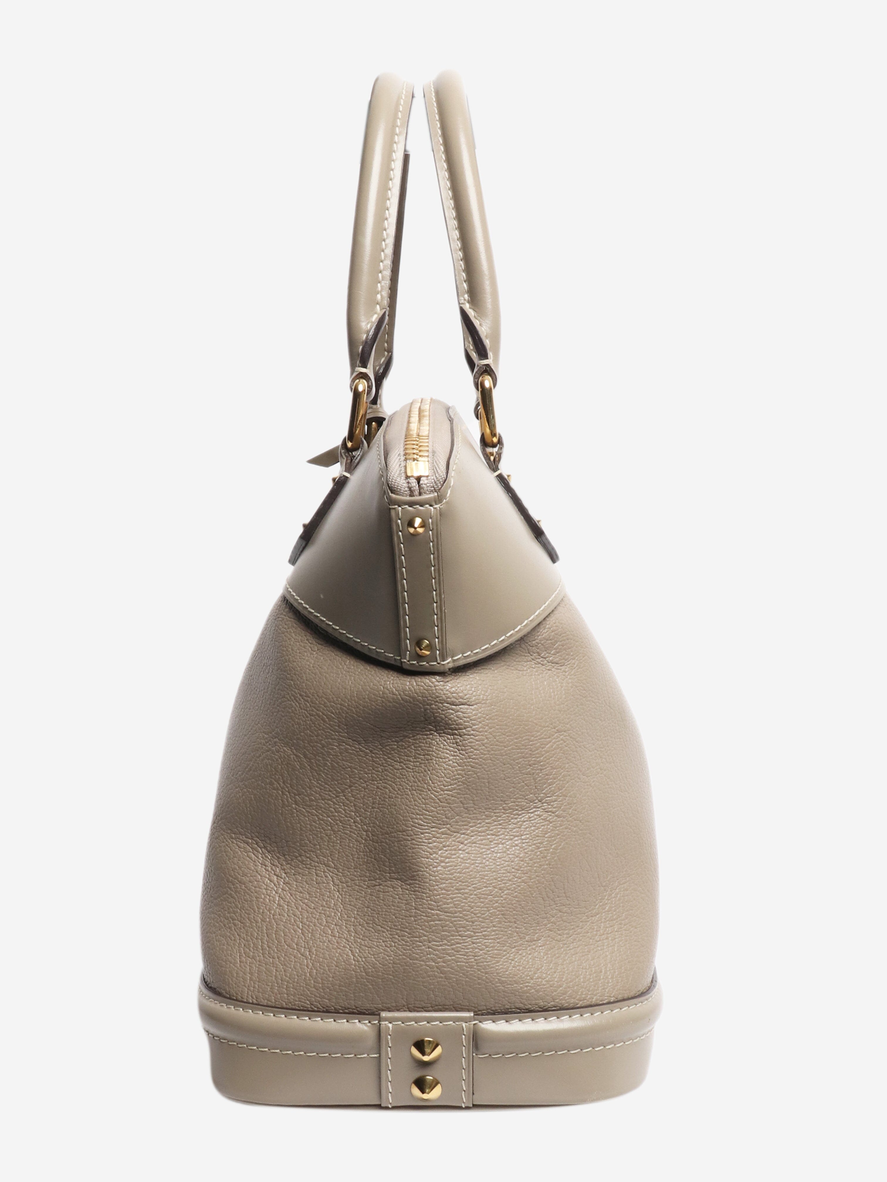 Taupe 2007 Lockit leather bag Top Handle Bags Louis Vuitton 