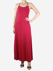 Max Mara Red sleeveless midi dress - size S