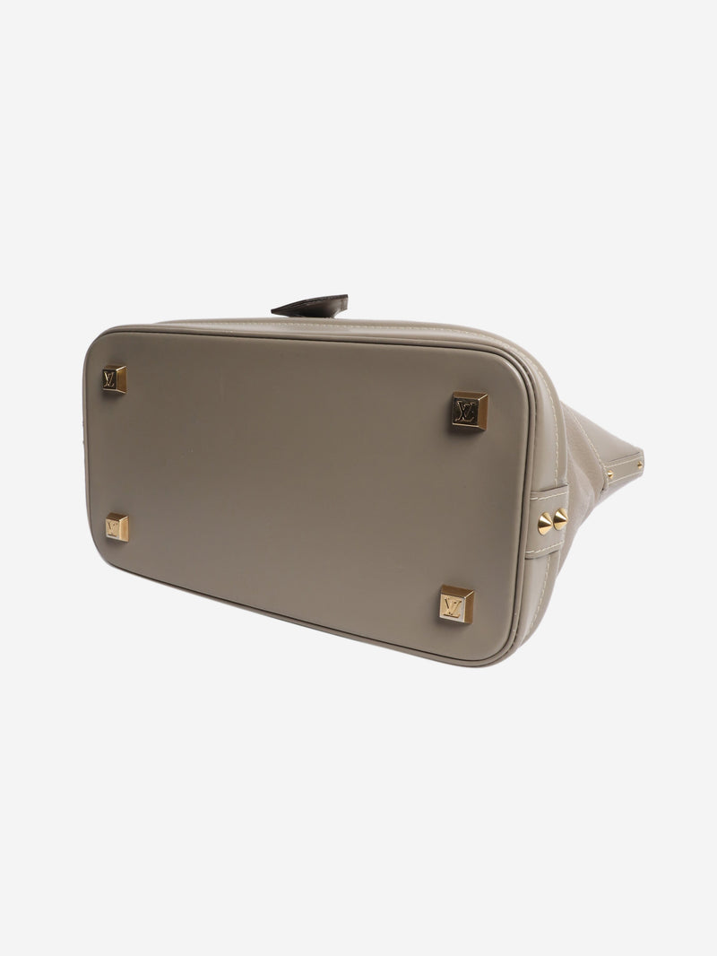 Taupe 2007 Lockit leather bag Top Handle Bags Louis Vuitton 